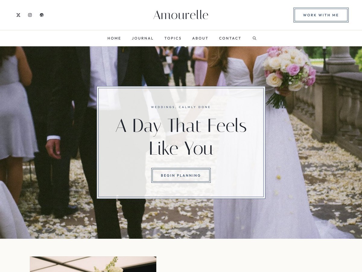 Amourelle WordPress theme