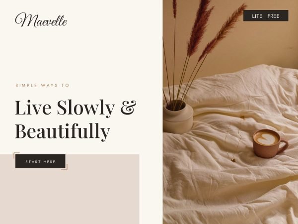 Maevelle Lite WordPress theme