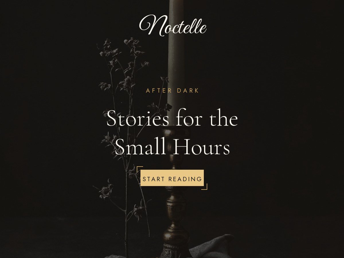 Noctelle WordPress theme