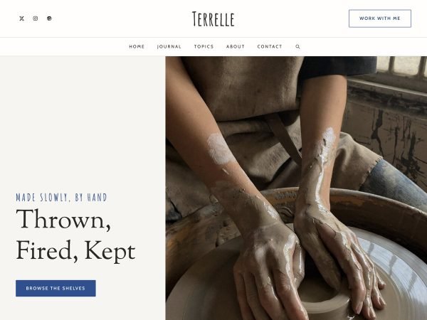 Terrelle WordPress theme
