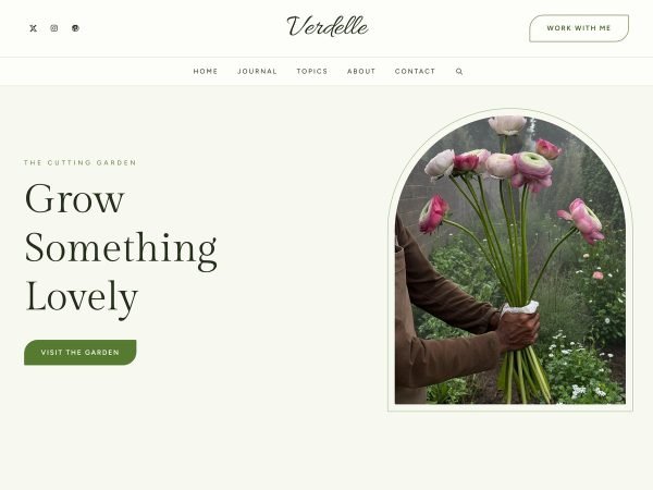 Verdelle WordPress theme